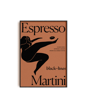 Espresso Martini Print - A2