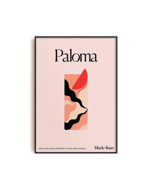 Paloma A2 print poster